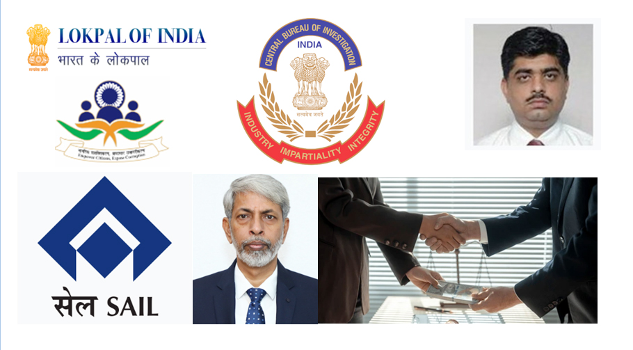 CBI on directions of LOKPAL widens ongoing investigations against officers of SAIL 